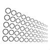 55 Pieces Fishing Rod Ceramic Repair Kit Eyelet Replacement Rings Accessories Suitable for