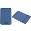 2 Stück Klebe-Geldbörsen-Hülle Handy-Tasche Business-Kreditkarten-Fach Handy-Rückseite Steckplatz Kartenhalter Handy-Rückseite Klebe-Aufkleber