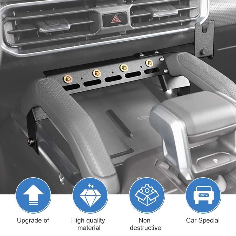 Auto-Intercom-Verlängerungshalterung Ständer Passend für Jetour Traveler 2023 Aufwärts Jetour Shanhai T2 2024 Aufwärts Autoinnenausstattung