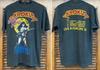 2 Strony Live In Europe 85 Krokus Koszulka Zespołu Czarna Unisex S-5XL E1783