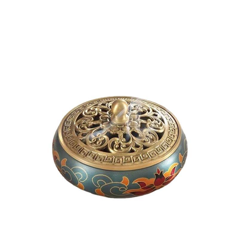Incense burner incense seal stove plate incense burner sandalwood incense seal tool agarwood incense burner sandalwood burner