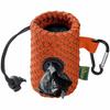 Dog Waste Bag Dispenser - HUNTER - 3D Mesh - Carabiner - 9.5x5 Cm - Orange - Lightweight