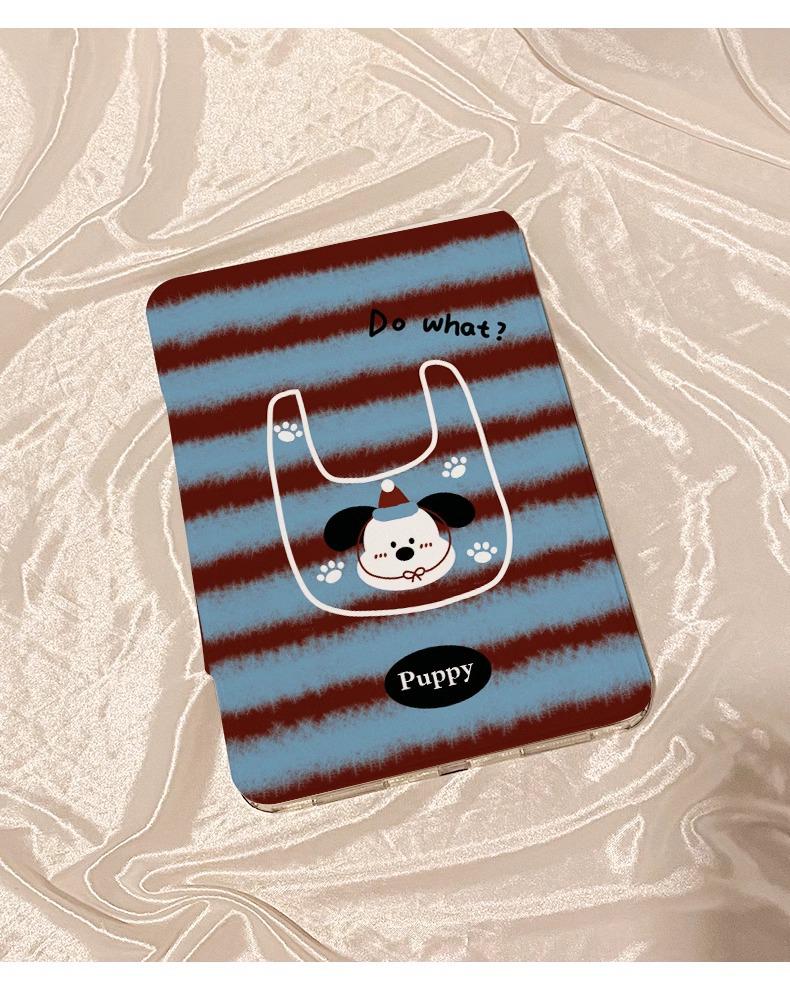 Cute Dog Protective Case for Xiaomi Pad 5, Huawei MatePad 11, and iPad mini 7 (No Pen Slot) Air 6.