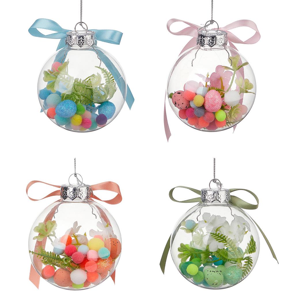 Ornement de Fête Pendentif Suspendu Œufs Colorés Embellissant Maisons Et Magasins Décoration de Fête de Noël Mariage