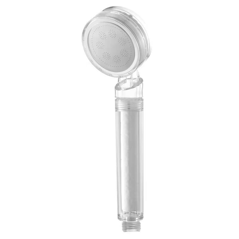 Handheld Shower Head ABS Injection Molding Modern Luxury Spray Rainfall Water Saving High Pressure Filtered Handheld Shower Head (White,ABS Plastic) белый