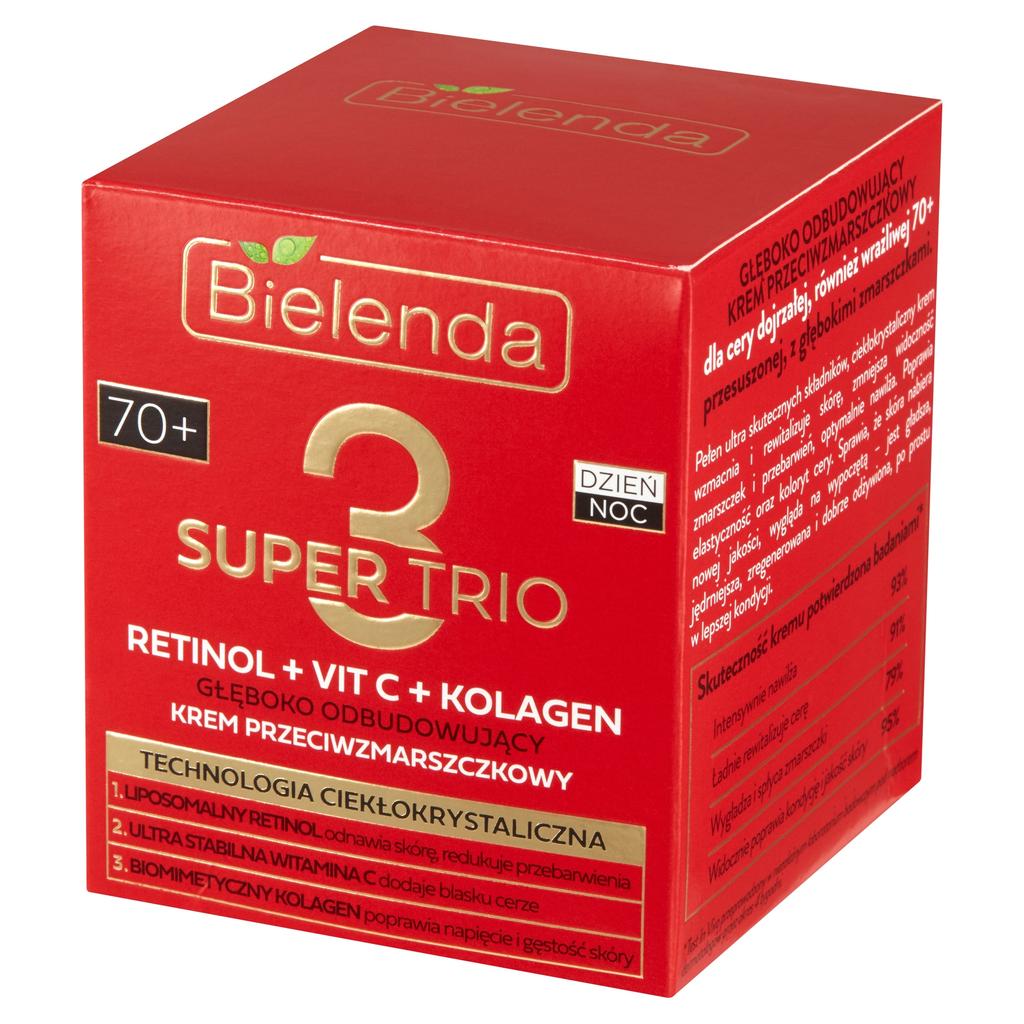 Bielenda Super Trio Anti-Aging Face Cream 50 Day And Night