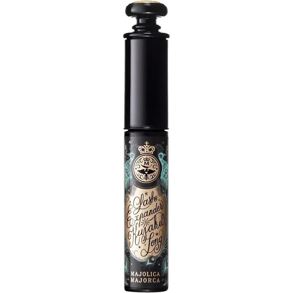 MAJOLICA MAJORCA Mascara BK999 Deep Black King Shape Long Lash Volume 6g 3 Pieces 2