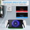 RGB Portable Charging Dock Charging Stand Station for PS5 Portal Consoles Accessories with 7 Lighting Modes and Type C Cable Quick Charging with Light