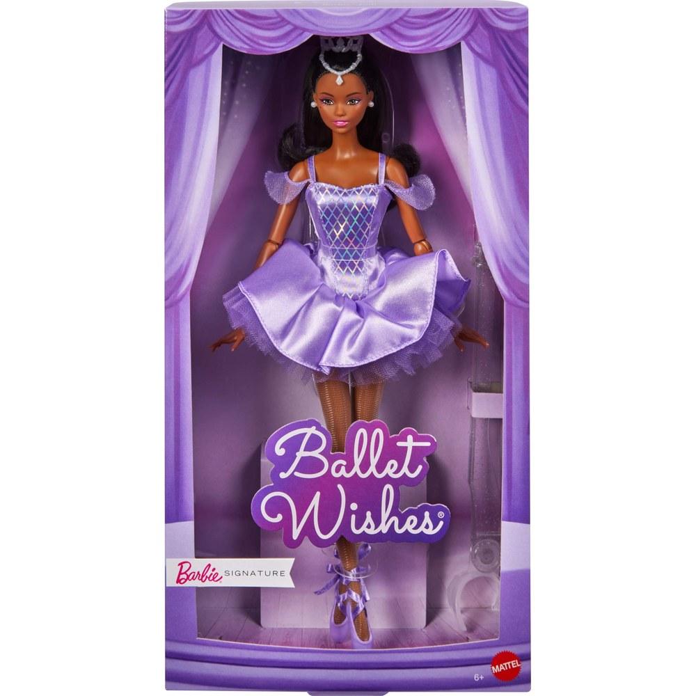 Barbie Ballet Wishes Signature Dress-up Doll and House JJX76 Purple Play Set for Ages 6 and Up