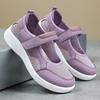 Schuhe Damen vielseitig neue atmungsaktive Freizeitschuhe weiche Sohle keine müden Füße Klettverschlussschuhe Damen