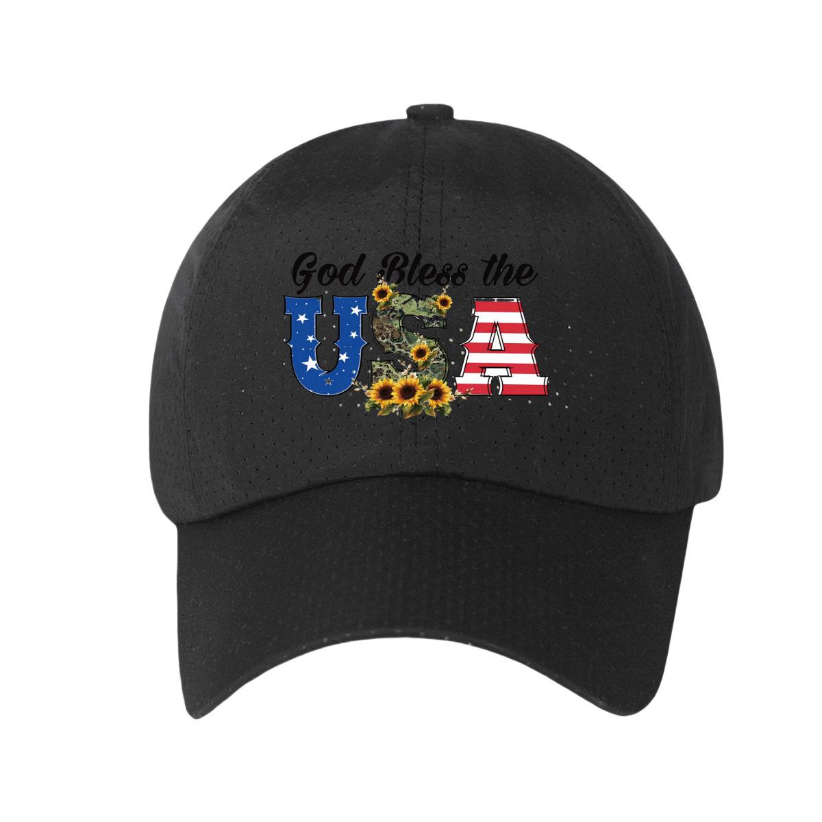Summer Quick-Drying Breathable Visor, Men S And Women S Baseball Caps, Printed Outdoor Sports Hats, Ingot