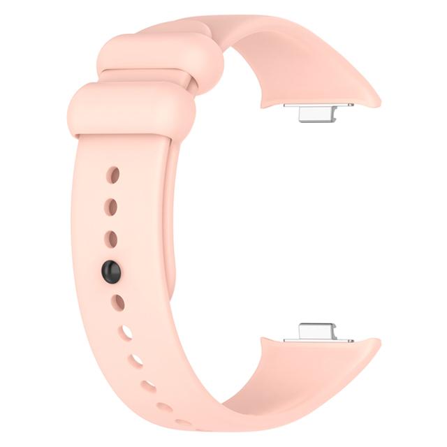 

Silicone Band for Redmi watch 4 Strap smart watch accessories Official correa bracelet Replacement belt for Xiaomi mi band 8 pro for mi band 8 pro розовый