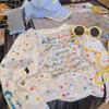 Kids' Colorful Polka Dot Light Long Sleeve Sun Protection T-Shirt Korean Style