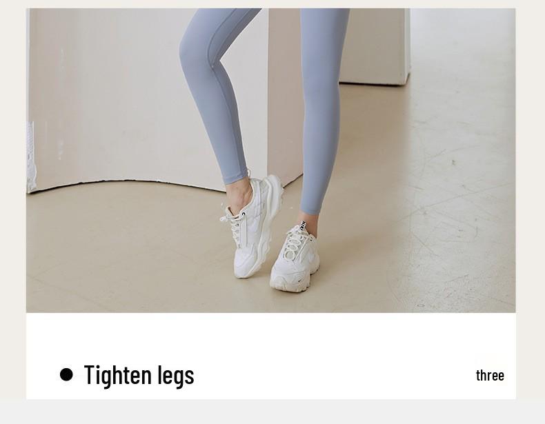 Seamless High-Waist Tummy Control Leggings: Body-Shaping Hip-Lifting Yoga Pants for Women
