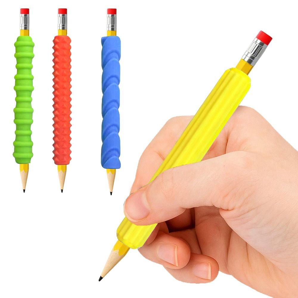 Textured Pencil Grips Write Right Learning Pen Holder New Pencil Sleeves