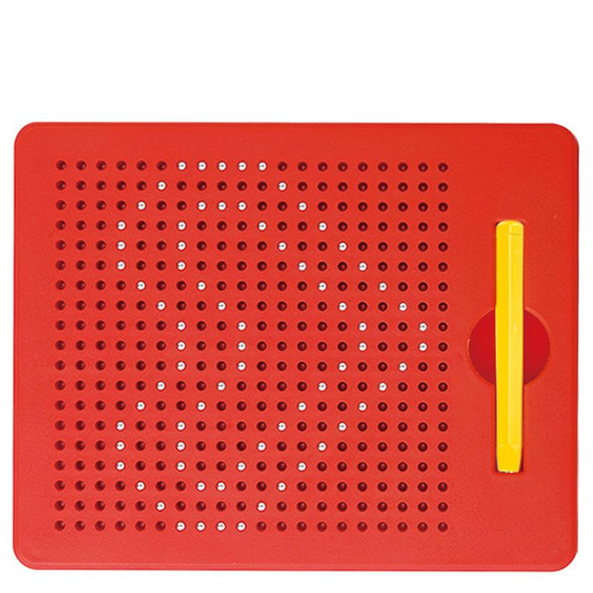 Magnetic Tablet Magnet Drawing Board Steel Bead Stylus Pen Pop Bead Learning Educational Writing Gift