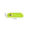 4Pcs/Set Car Door Stickers DIY Car BMW M Reflective Tape Warning Mark Reflective Open Notice Bicycle Accessories Car Decoration