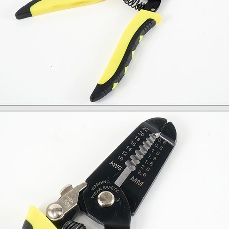 Heavy Dutys Wire Stripper Multipurpose Hand Tool For Electrical Wiring With Sharpness Jaw Design Hand Stripping Tool