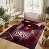 Personalized Crystal Velvet Carpet,Lady Gaga Custom Printed Name, Plush Area Rug For Home Indoor Decor