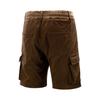 Vintage Cargo Shorts Men's Summer Trendy Retro Corduroy Short Pants Men's Casual Solid Color Shorts Sports Breathable Sweatpants