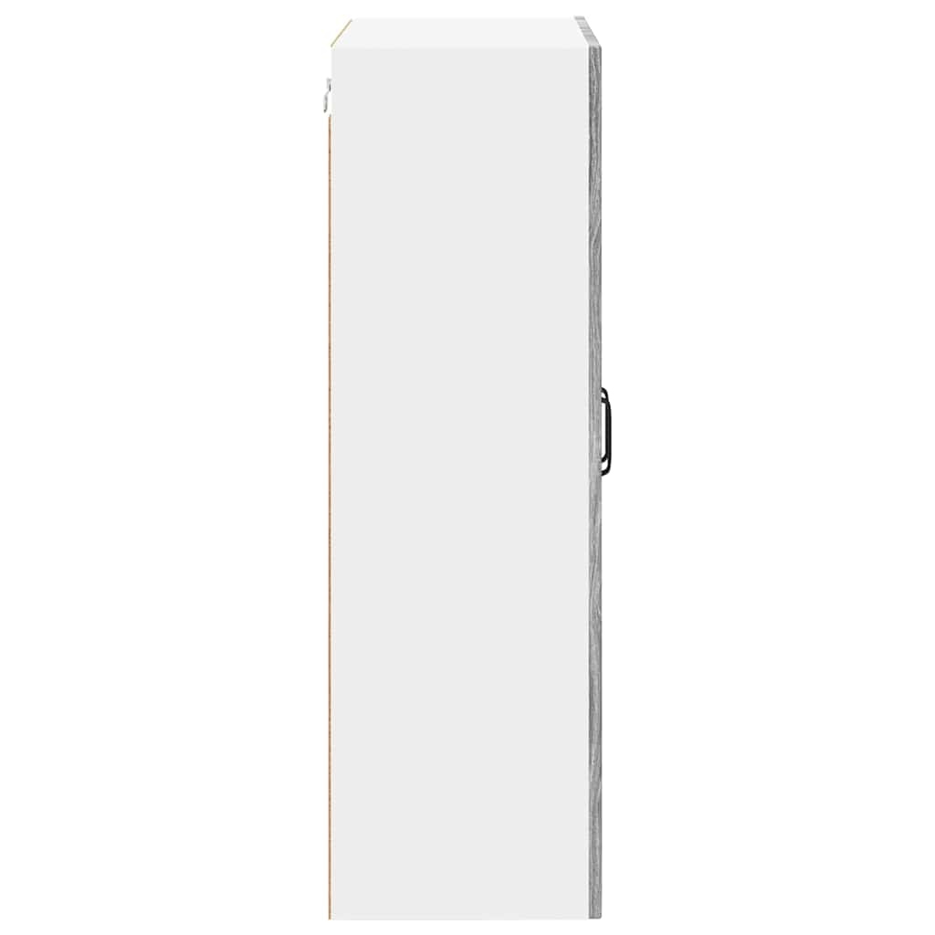 Wall Cabinet LUCCA Grey Sonoma 60 x 31 x 100 cm Particleboard