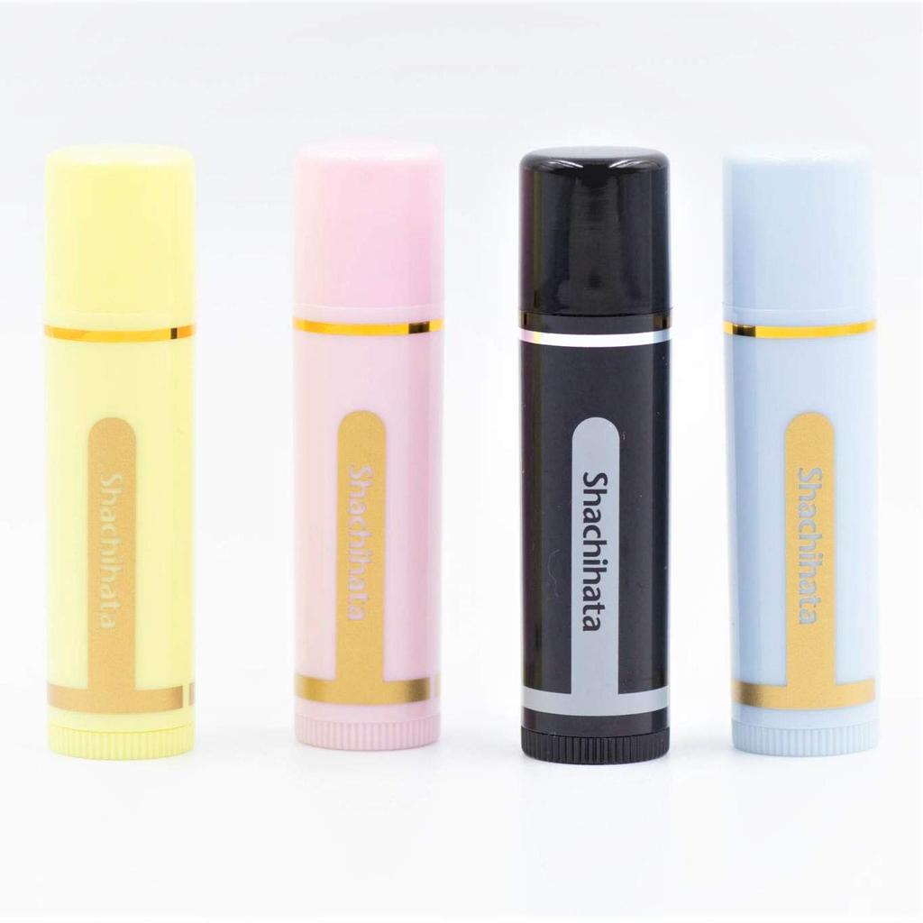 Shachihata Lip Beauty Stick Introduces a New Pale Color Series In Pastel Shades for a Cute and Sophisticated Look Black [Made In Japan]