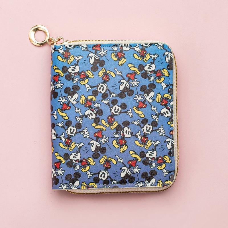 Short Wallet, Fashionable and Simple Zipper for Young Students, Cartoon Pu Change Purse, New Model.