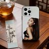 Ariana Grande  Phone Case For iPhone 17,16,15,14,13,12,11 Plus,Pro Max,XS,Soft Silicone Black Cover