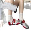Fashion Silver Butterfly Knot Flat Bottom Soft Bottom Women's Shoes French Vintage Mary Jane Ballet Shoes Fashionable Slip-On Sneakers