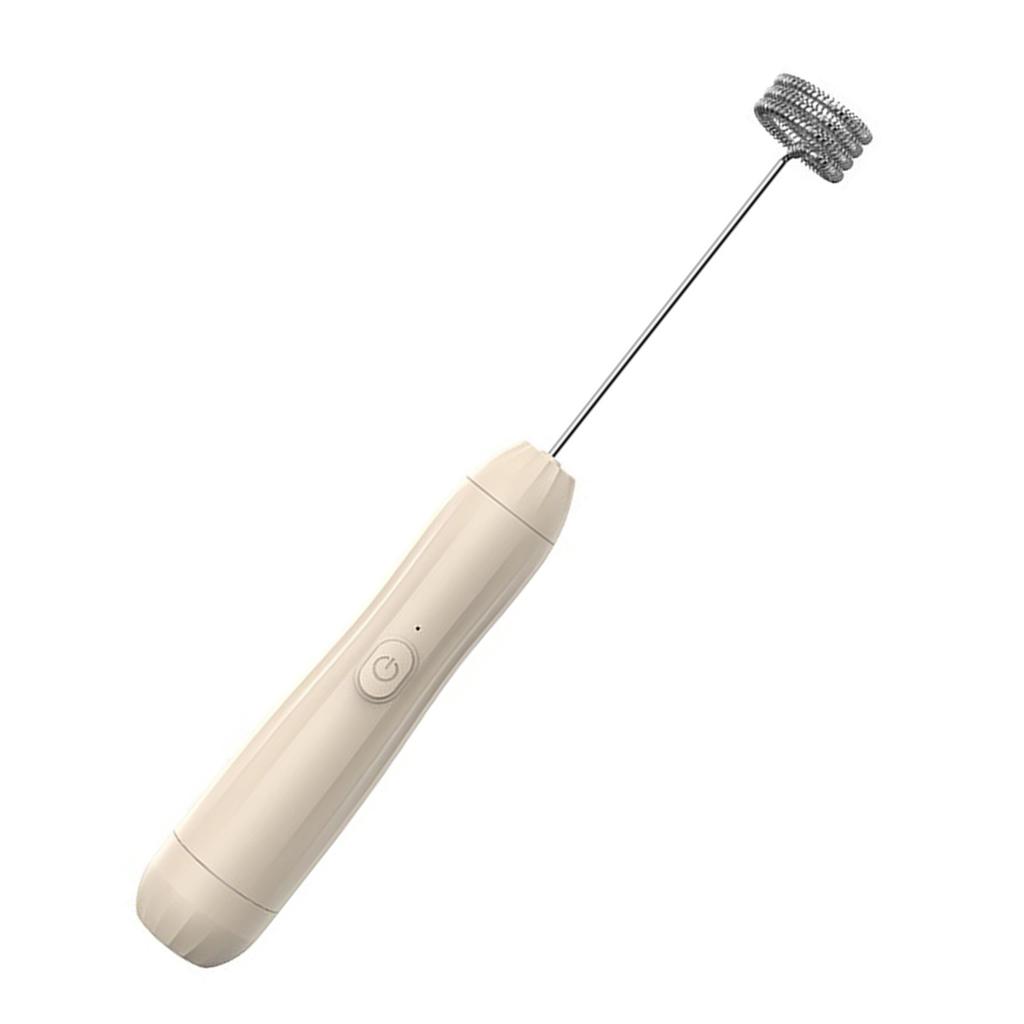 Elektrischer Milchaufschäumer Handheld-Schaumhersteller für Milchkaffee Heiße Schokolade Schneebesen Getränkemixer für den Heimgebrauch