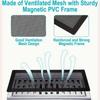 Magnetic Vent Covers Mesh Air Vent Filter for Catching Debris Hair Dust  Rectangle  Screen Trap