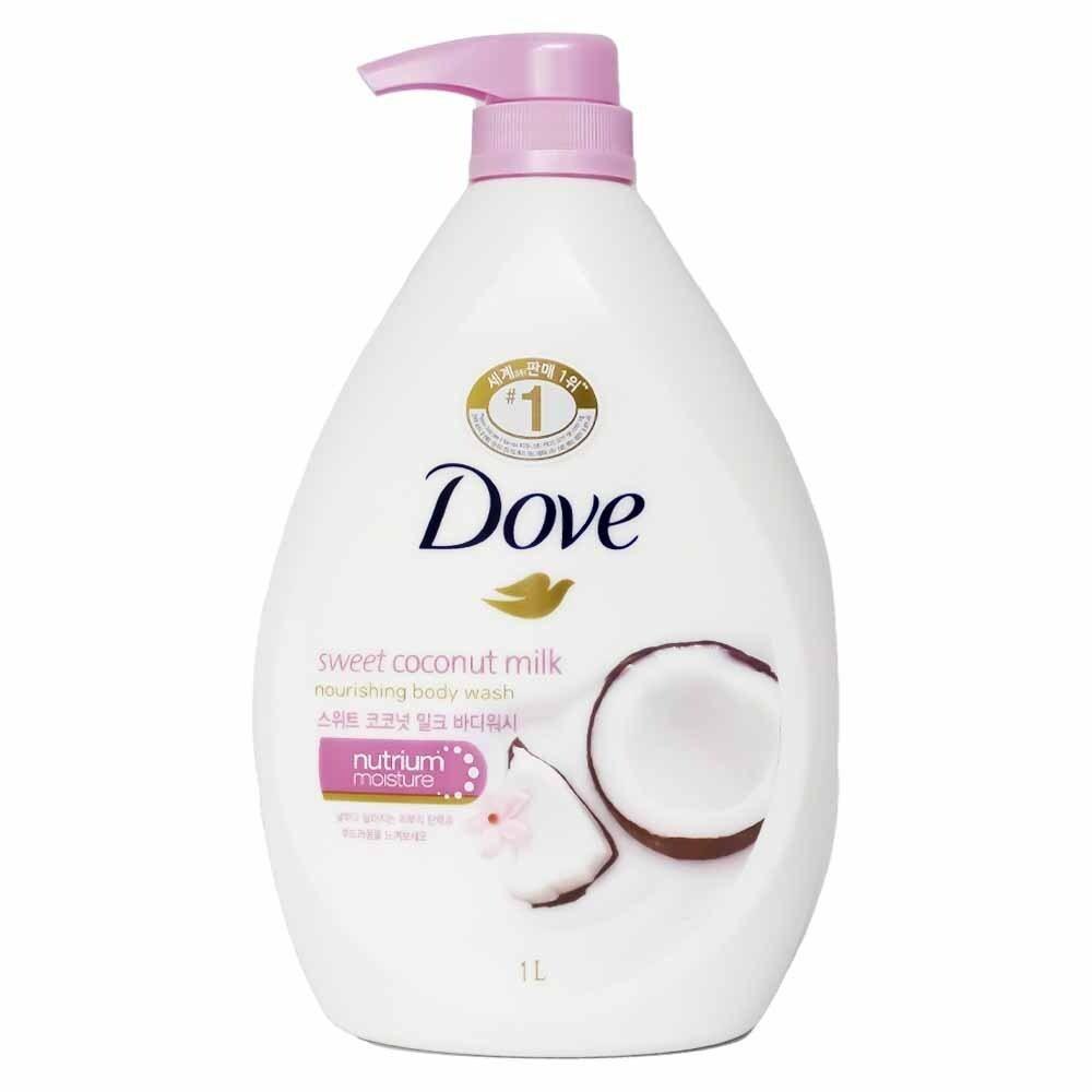 Dove EGXVYYHQ Sweet Coconut Milk Body Wash 1L 538227