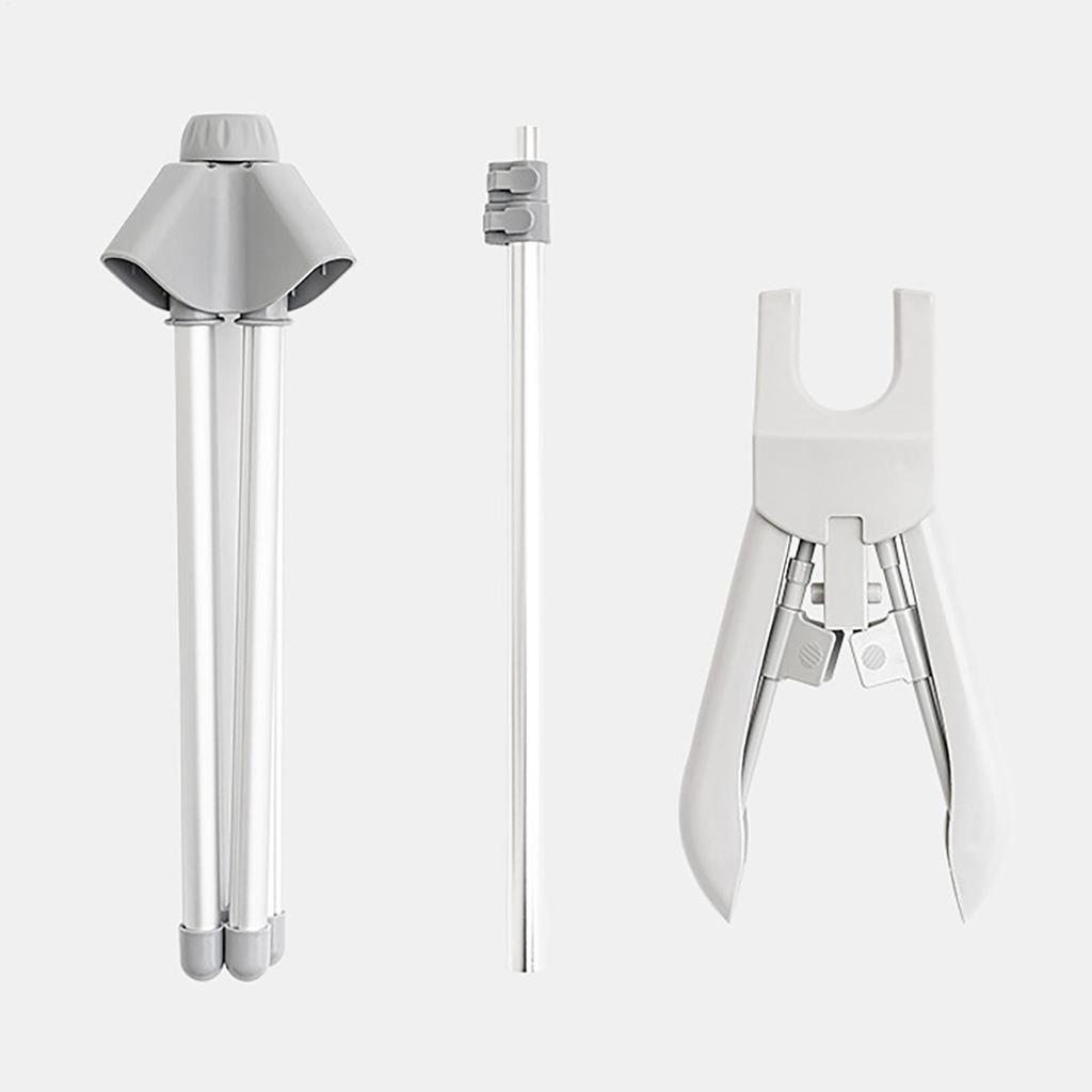 Adjustable Clothes Steamer Rack Telescopic Vertical Fabric Hanging And Ironing Standing Handheld Steam Ironing Bracket