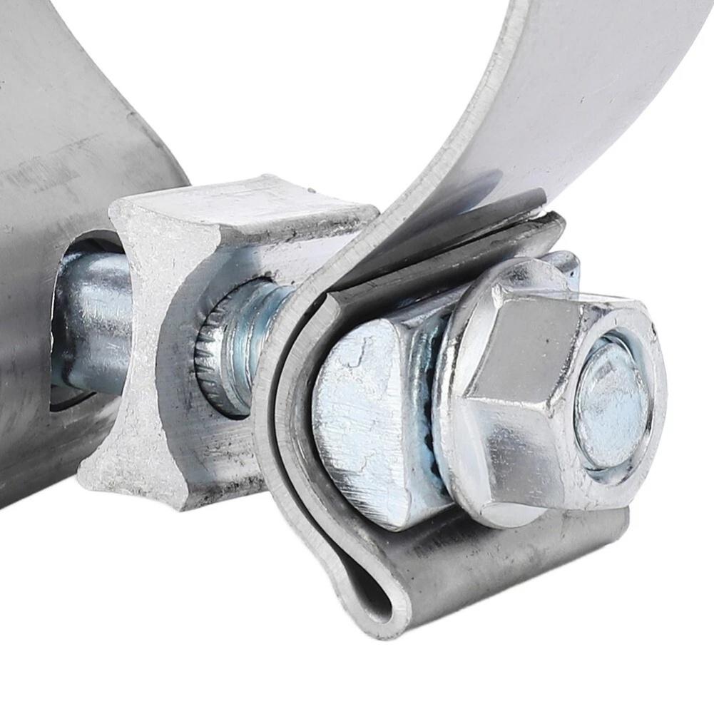 Pipe Clamp Belt Clamp for BMW For X3 For X5 Exhaust Pipe Connector Replacement OEM 18308506992 942866 Stainless Steel