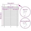 VidaXL Store Plissé Pétrole Green 110x100cm Fabric Width 109.4cm, Pleated Window Blind, Accordion Blind, Pleated Blind 4015383