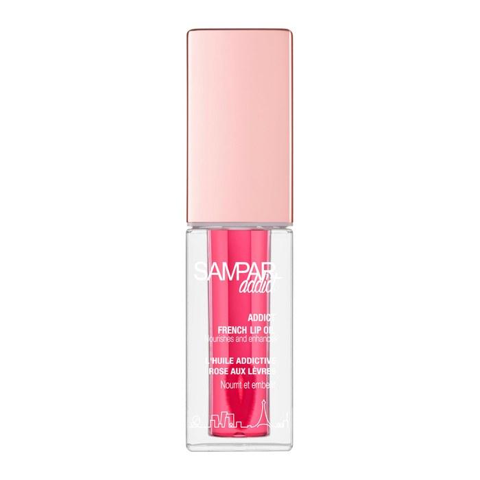 Sunperaddic French Lip Oil Camellia (Lip Serum), Glossy & Moisturizing, Lightly Tinted, Maximizer & Plumper