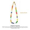 New Natural Stone Mobile Phone Chain Donut Dopamine Advanced Sense Ins Wind Handmade Beaded Mobile Phone Chain