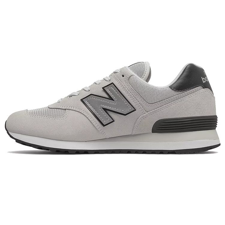 

New Balance 574 History Class Pack White Silver Black ML574BH2 Mens Retro Running Lifestyle Sneakers 38