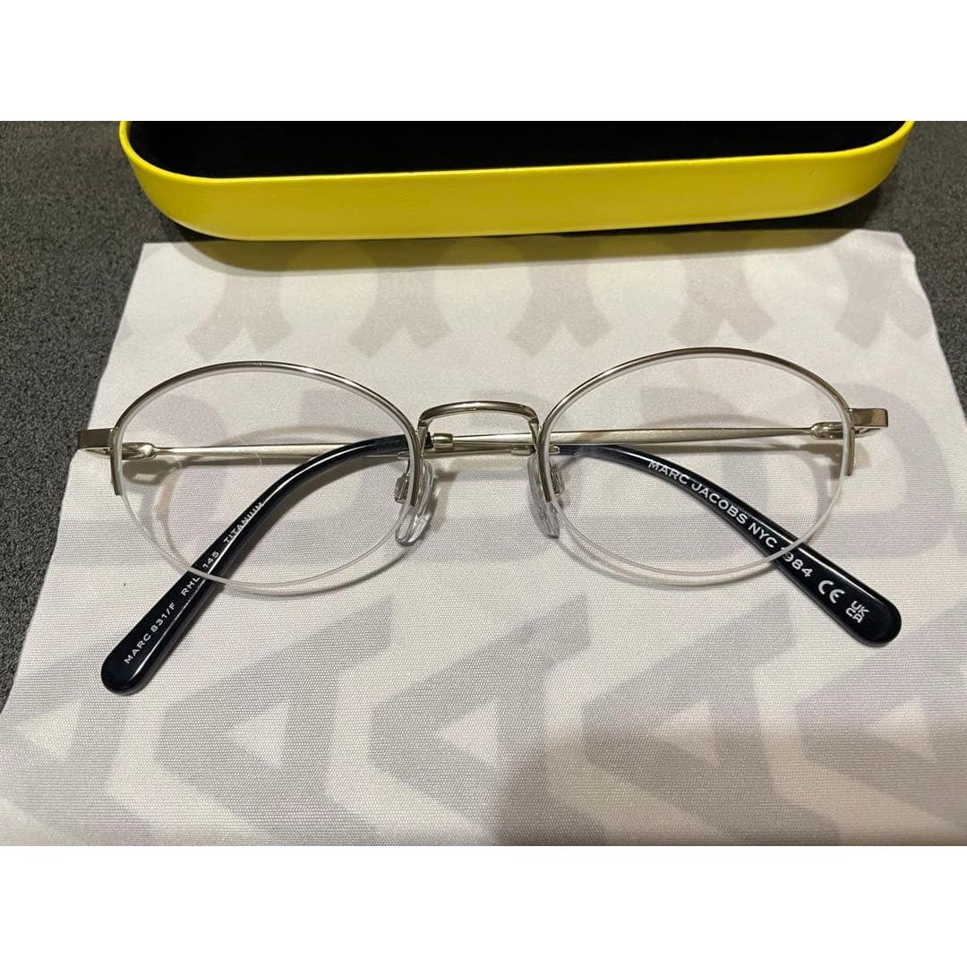 Used MARC JACOBS glasses non-prescription UV cut glasses