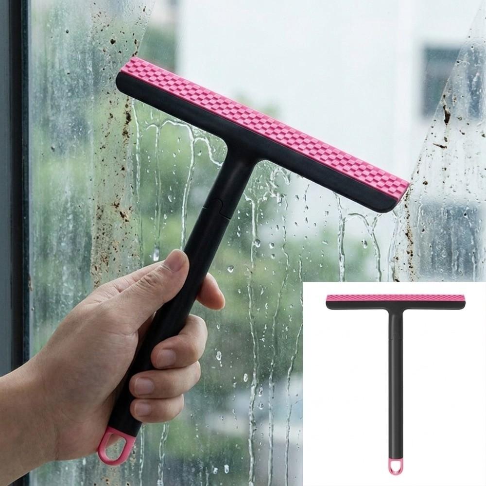 Plastic Short Handle Glass Wiper Multifunctional Tile Wiper Shower Squeegee Car Window