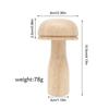 1 Stück DIY Holz Stopfpilz Patchwork-Werkzeug Hosen Kleidung Socken Flicken Reparatur Weben Handwerk Nadelhalter Nähzubehör