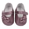 1 paio di scarpe per bambole in PU con fiocco per bambole americane da 18 pollici, accessori per bambole da 18 pollici, giocattoli