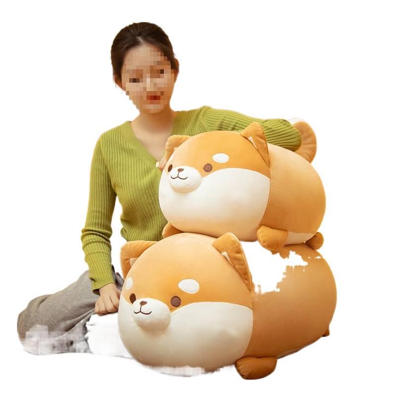 Cute Shiba Inu Plush Toy - Soft Stuffed Animal Pillow, Ideal Birthday Gift for Girls