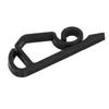 100pcs Christmas Lights Gutter Clips Reusable Waterproof Frostproof Plastic Gutter Clips String Light Hooks for Party  