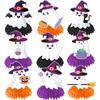 New Halloween Ghost Festival Horror Party Honeycomb Ornaments and Tabletop Decorations