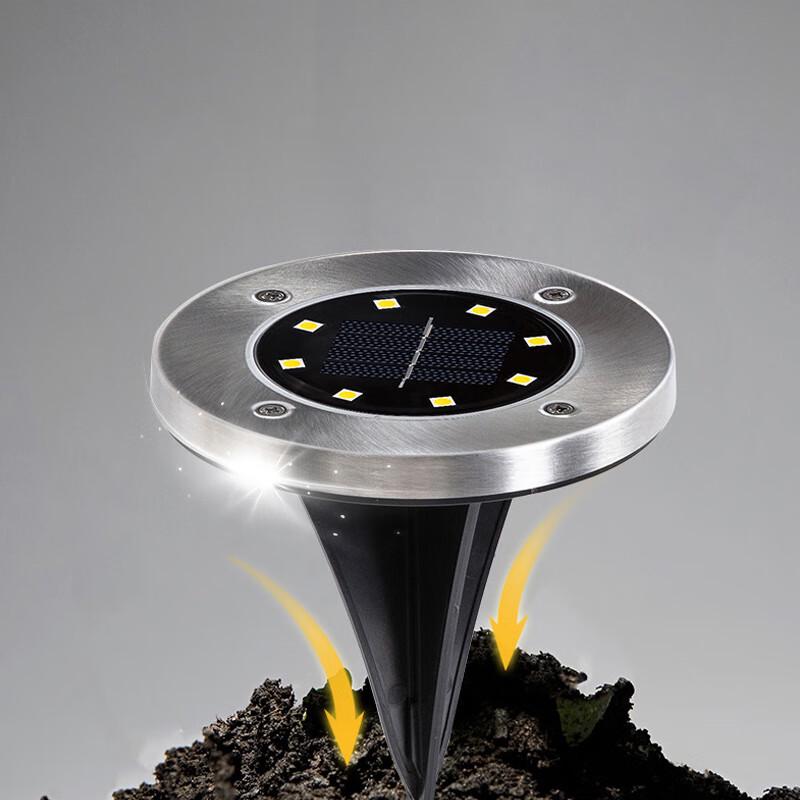 Luces LED Solares para Jardín Beigong Empotrables
