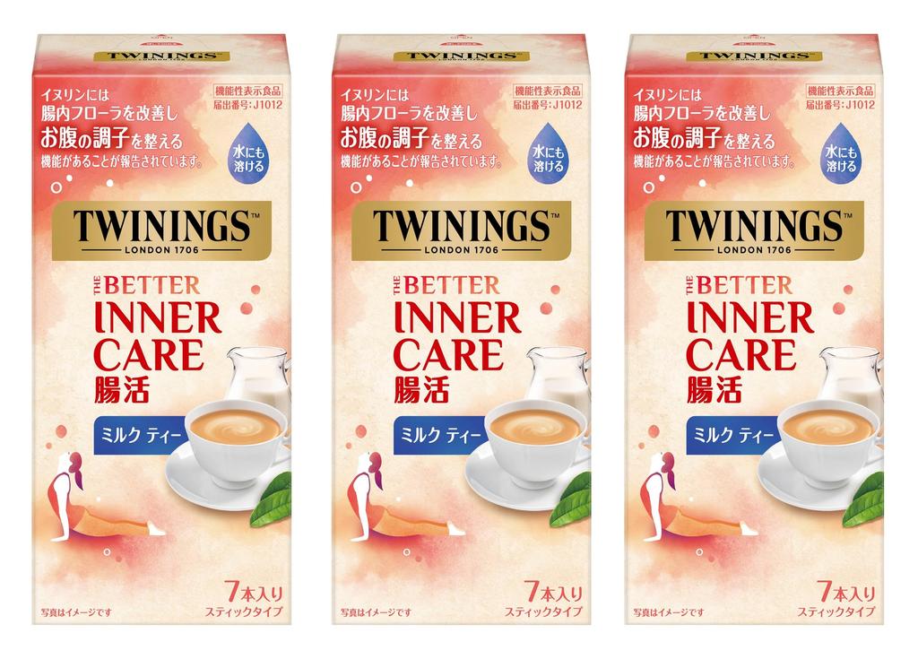 Twinings The Better Intestinal Health Milk Tea 7P x 3 [Functional Food]