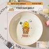 Ailan Huijia Beerus Cartoon Kids Ceramic Plates