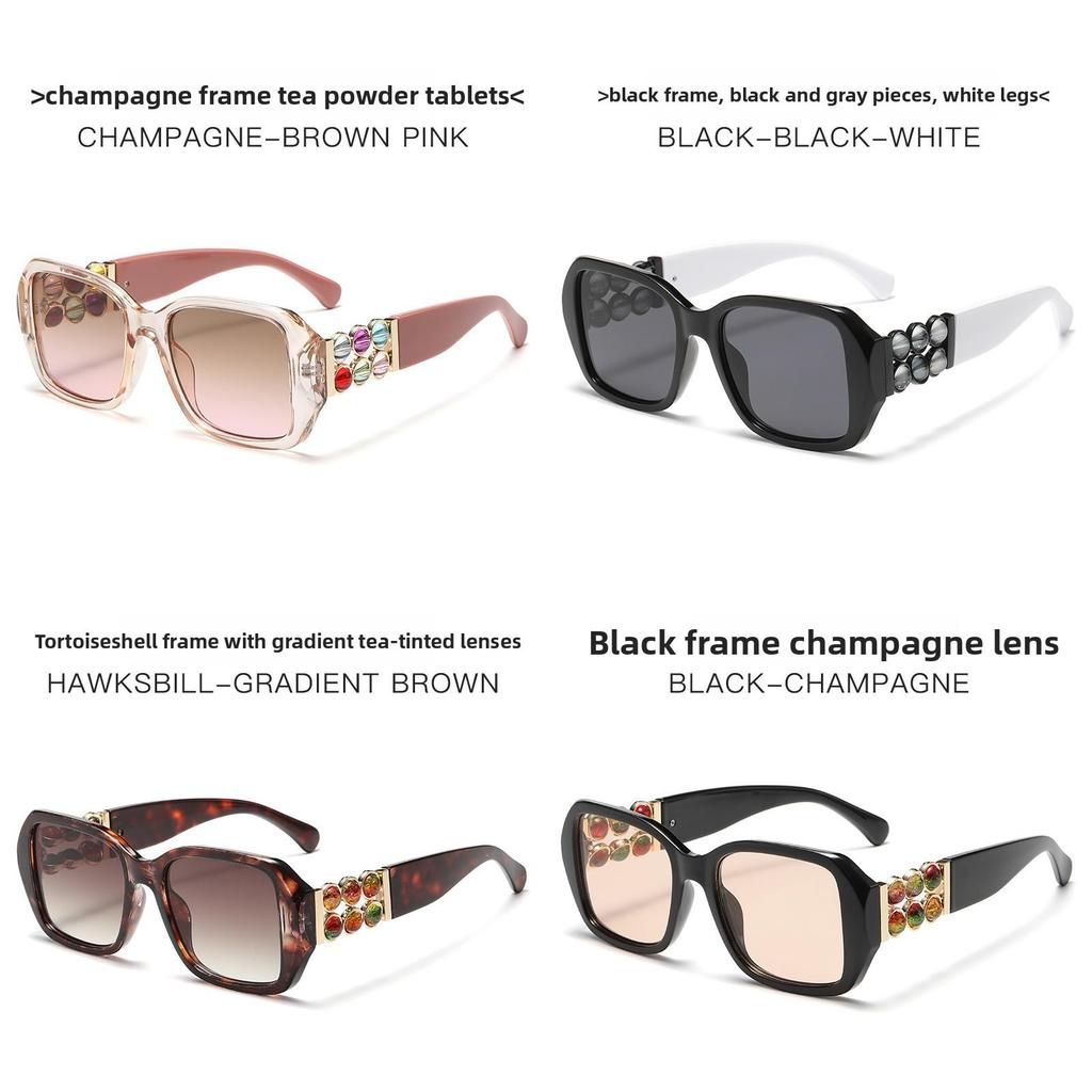 Elegant Tortoise Frame Square Sunglasses With Pc Shaded Lenses Uv400 For Parties And Travel