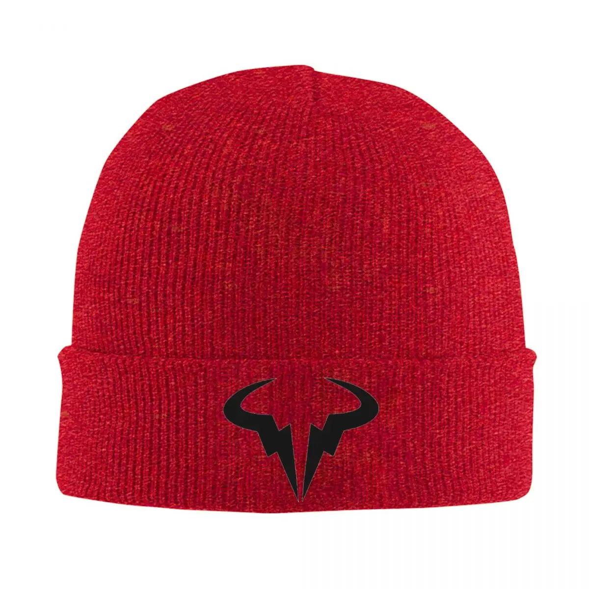 

Rafael Nadal RN Rafa Warm Knitted Cap Hip Hop Bonnet Hat Autumn Winter Outdoor Beanies Hats for Unisex Adult One Size